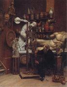 Samuel Butler Mr Heatherley's Holiday:an Incident in Studio Life Germany oil painting artist